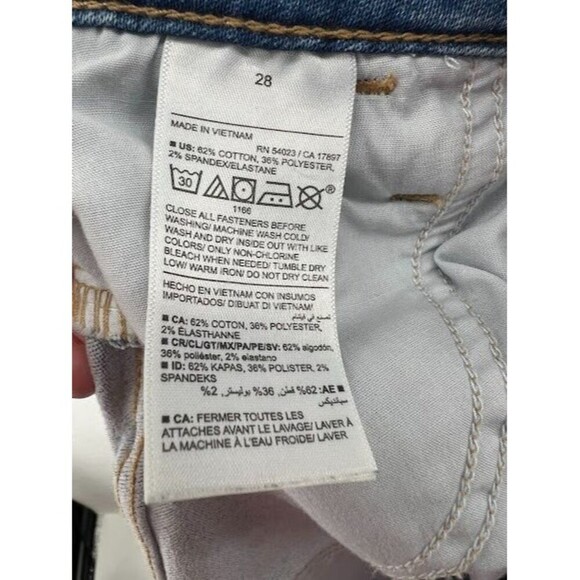 Women's Plus Size 28 Old Navy Rockstar Super Skinny High-Rise Built in Warm Jean - Picture 5 of 5